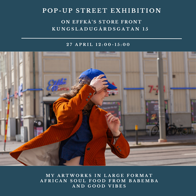 27 April: Pop-up Street Exhibition in Majorna