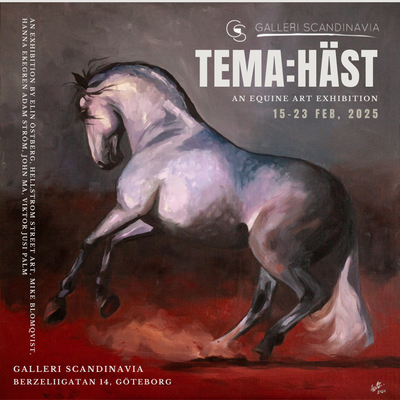 Collective Exhibition 15-23rd of February 2025 "TEMA:HÄST"