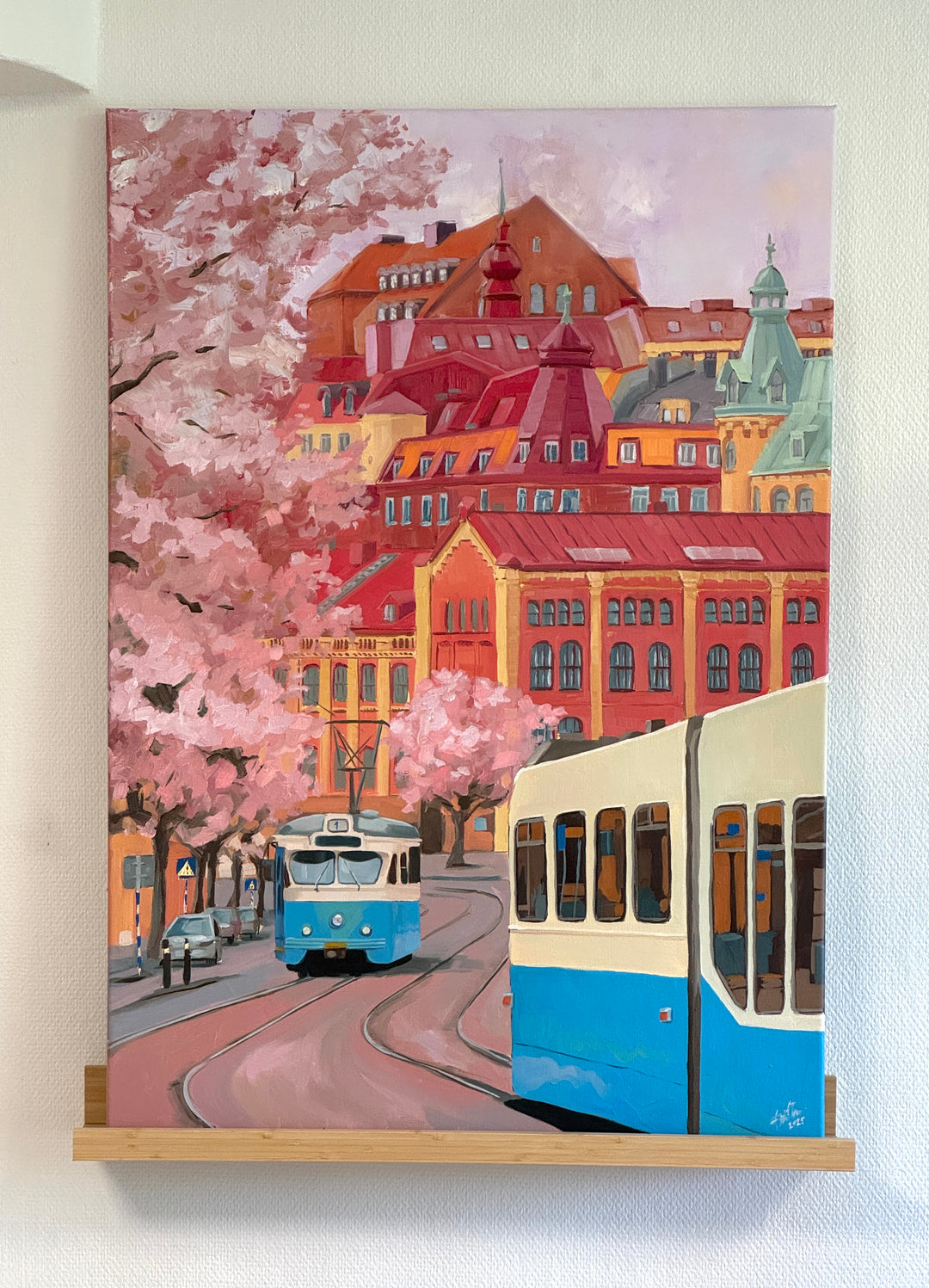 "Platåer" Oil on linen 70x100cm