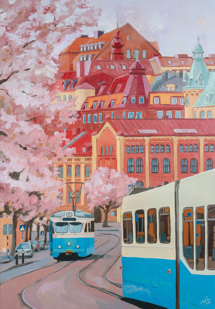 "Platåer" Oil on linen 70x100cm