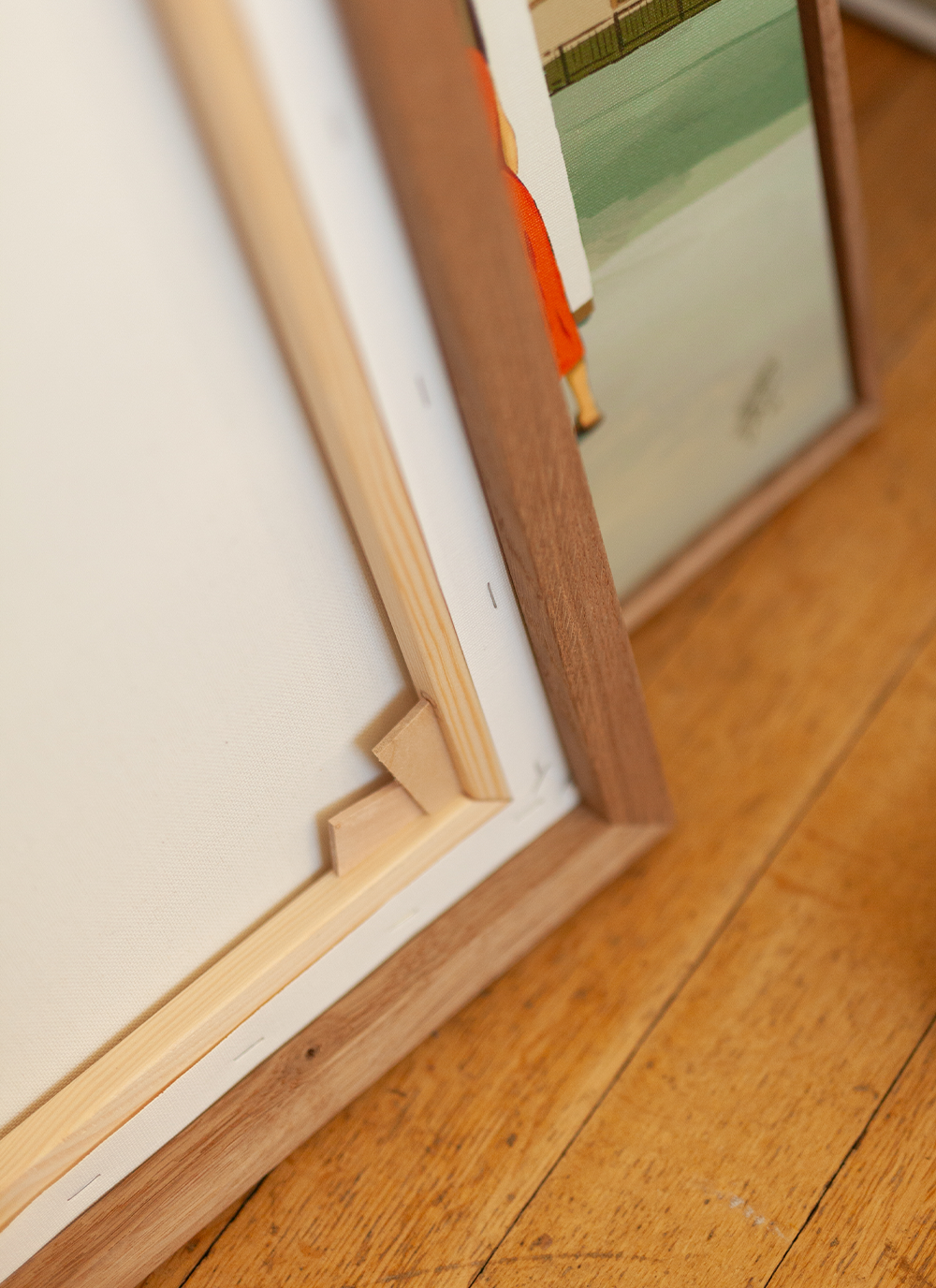 Redbergsplatsen - Framed Canvas Print